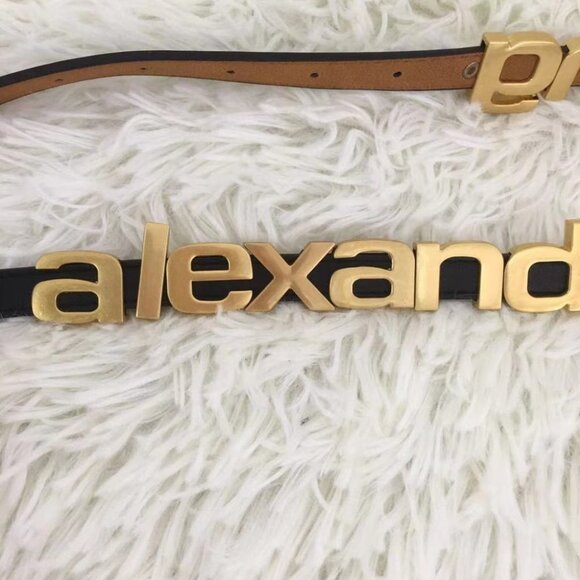Alexander Wang Metal Logo Belt - Picture 6 of 9
